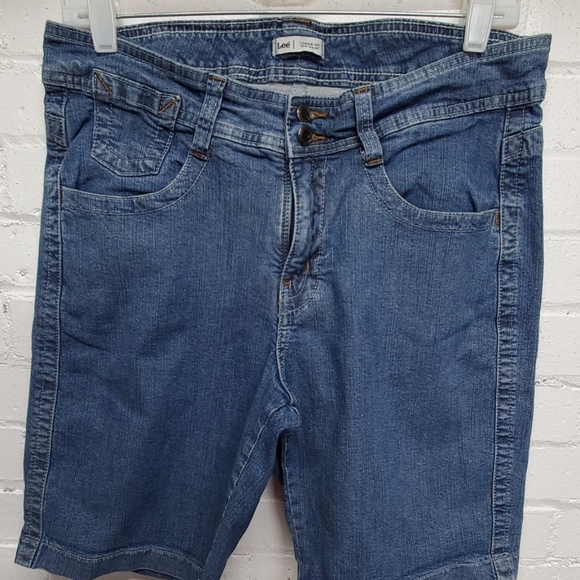 Lee lower on waist shorts 12 - Picture 3 of 7